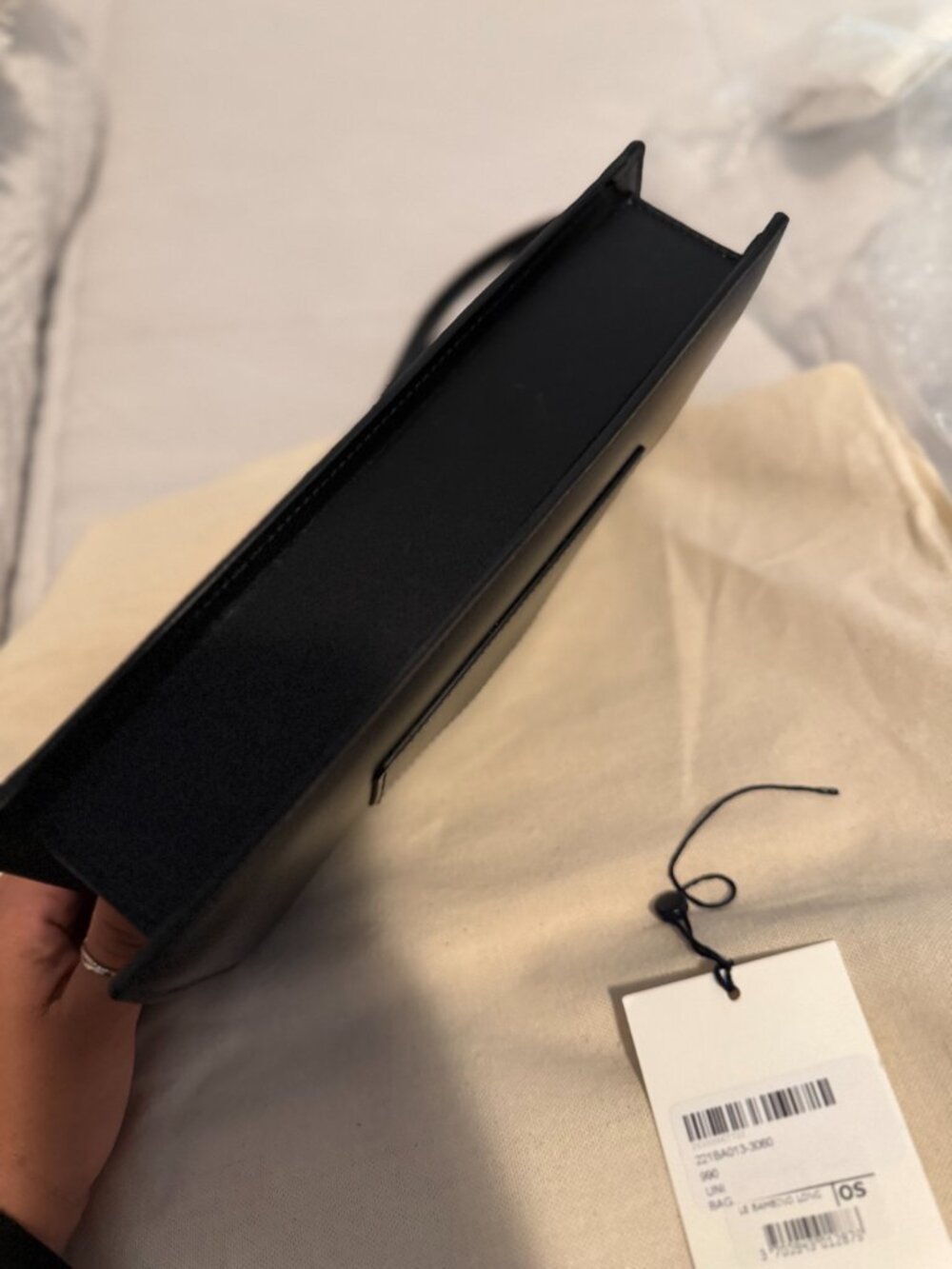 Jacquemus Le Bambino Long Leather Shoulder Bag - Picture 7 of 14